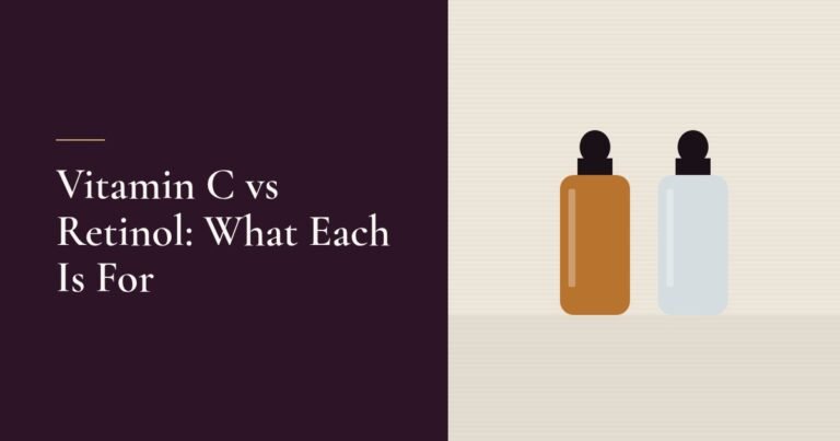 Vitamin C vs Retinol: What Each One Is For and When to Use It